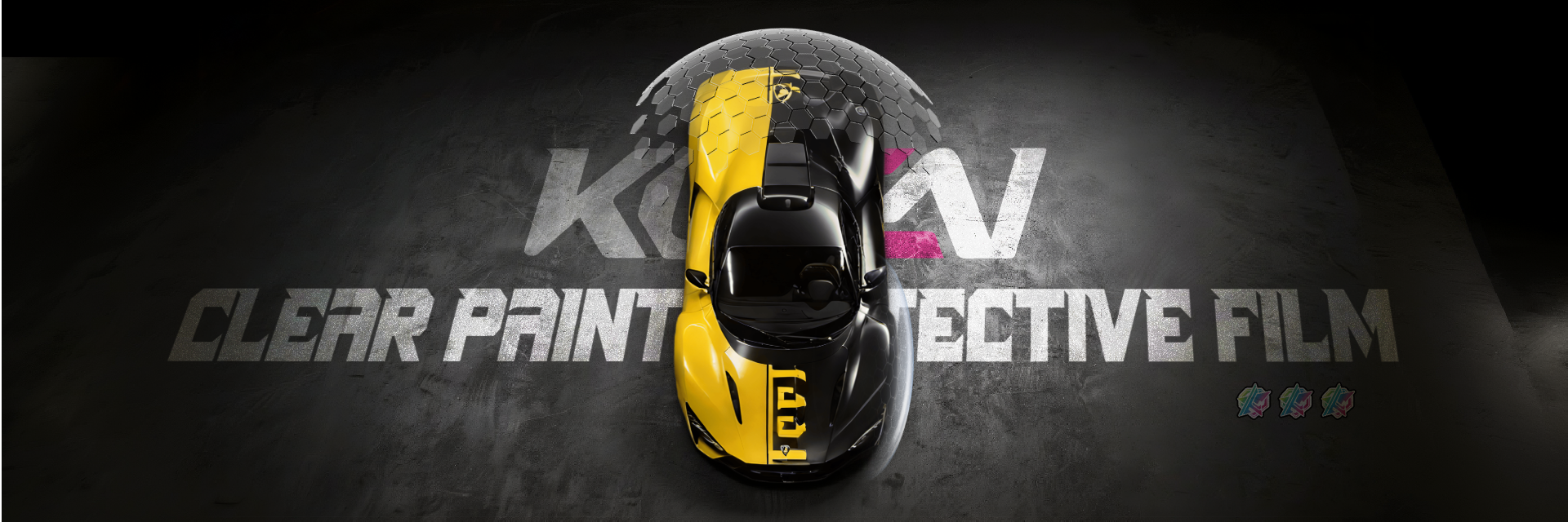 کیفیت رنگ TPU ppf کارخانه